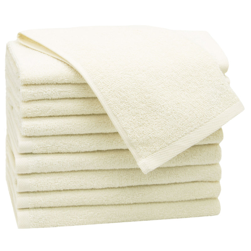 Midweight Fingertip Towel, Natural Brown