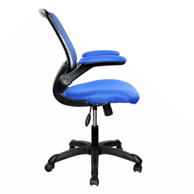 Azure Blue Mesh Ergonomic Swivel Desk Chair