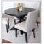 Ensemble de salle à manger 5 pièces Mytzi avec table croisée et chaises élégantes, pour intérieurs modernes et traditionnels-1190935635