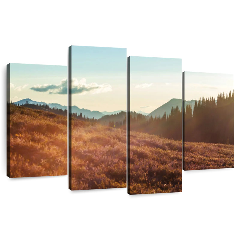 Alvord North Cascade Range Sunrise, 54" H x 84" W