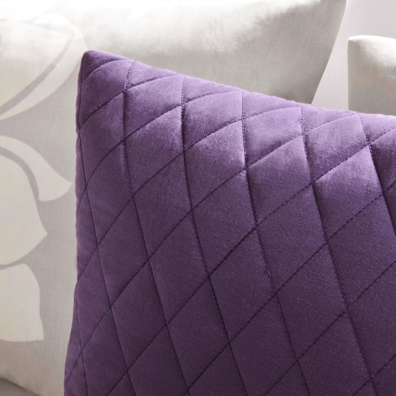 Ensemble d'édredon Simple / Simple TG, Édredon de très grande taille et 6 pièces suppl, Mauve