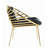Reign Faux Leather Accent Chair