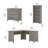 Khadesha 3 Piece Computer Desk Office Set-69038878
