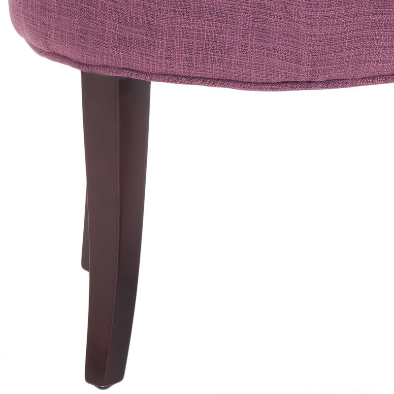 Tabouret de coiffeuse en bois massif, Rose
