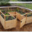 Jardin en cèdre l 8 pi x P 8 pi-139505801