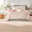 Luxurious King Bedding Sets, Polyester Comforter With Contemporary Geometric Design