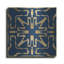  «Motif on Blue 7» par Alonzo Saunders, art mural en métal, 12 po x 12 po-1899910434
