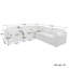 Canapé modulaire Laron Bantry-409280933