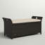 Banc de rangement en rotin Hunsberger-298511659