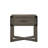 Arcadia Wood Finish X-Base End Table With Drawer Storage-814178371