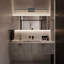 Luminaire de meuble-lavabo à DEL 31,5 po Radka-675298471