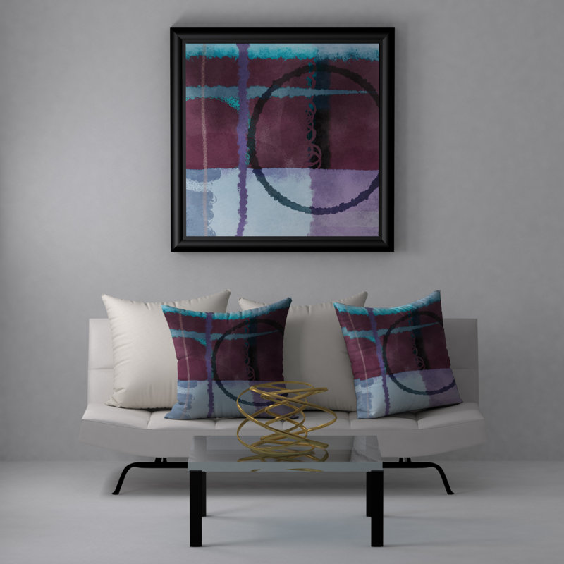 Housse de coussin carrée/insert, 20 po X 20 po