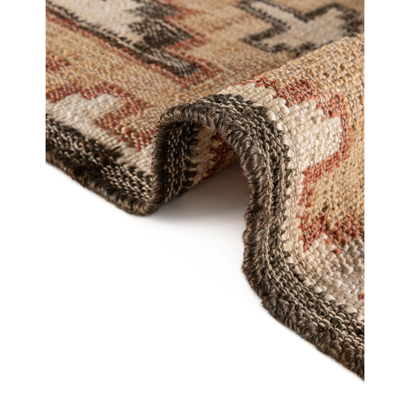  Reva Kala Handwoven Jute Rug, Runner 2'7" x 12'