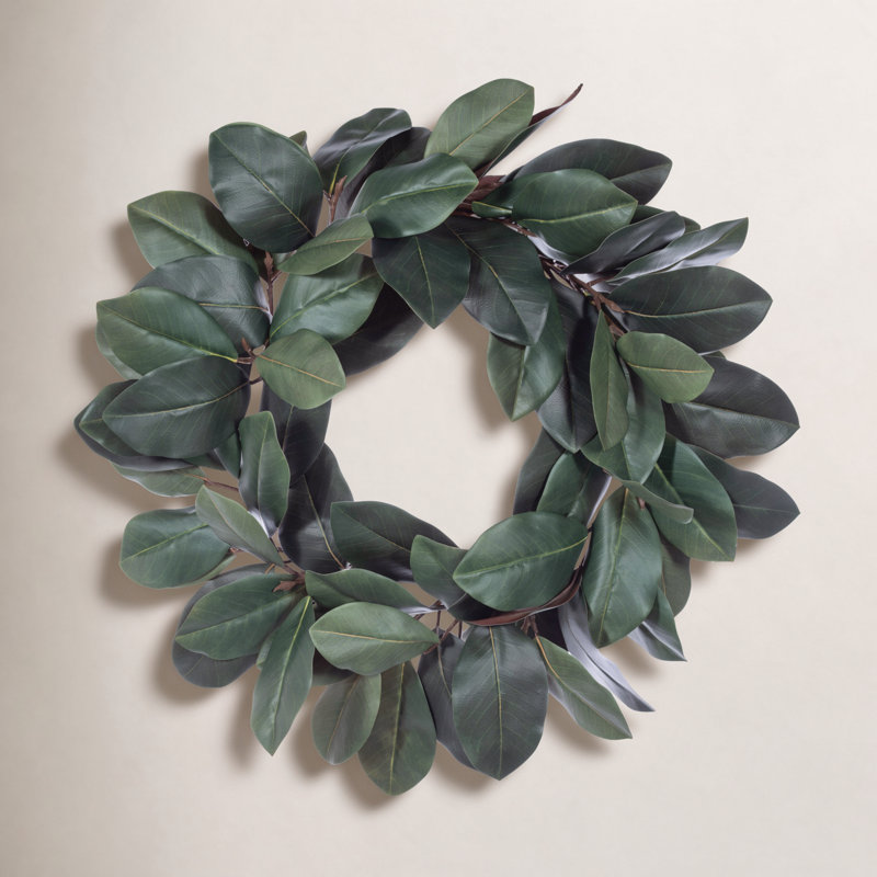 Couronne à feuilles de magnolia 28 po, 28"