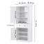 72" Kitchen Pantry Storage Cabinet