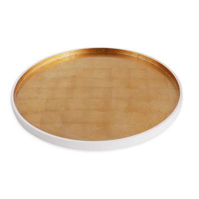 Indochine Round Lacquered Tray