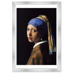  The Milkmaid - Johannes Vermeer hand-painted oil painting  reproduction,Kitchen Maid Pours Milk from a Jug by Window Scene,Dinning  Room Art : Handmade Products