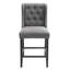 Southard Upholstered Counter Stool with Solid Wood Frame-425331042