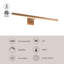 Vega 31-in Black dimmable LED Picture Light-1892233995-1892233994
