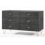 Schock 51" W 6-Drawer Double Dresser-373805512