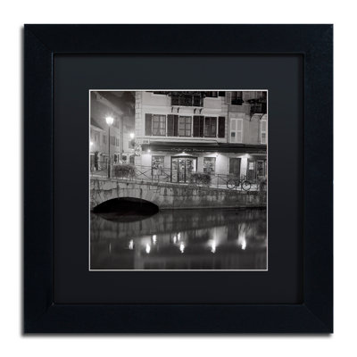 Alan Blaustein " Cafe Des Ducs I " by Alan Blaustein