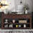 Cabras Console Table with Two Open Shelves, storage credenza, sideboards and buffets-1892001211-1917364807-2001369834