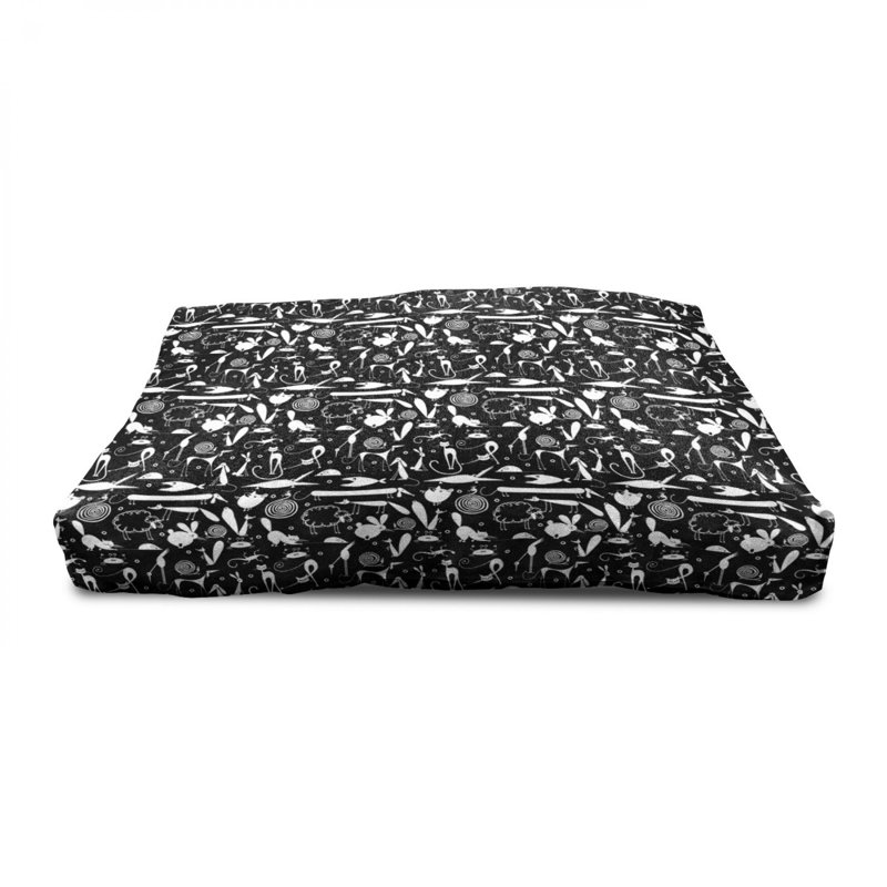 Niche pour chien en bois, H 25,59 po x l 29,53 po x P 21,65 po