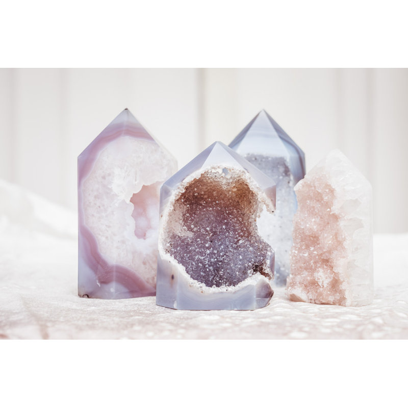 Agate Druzy Point
