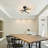 Chanetta 6-LIight Sputnik Chandelier Semi Flush Mount