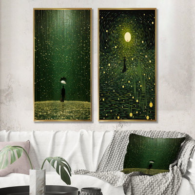 Path To The Ecology I - Abstract Landscapes Wall Decor Set Of 2