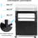 Height Adjustable Rolling AV Cart with Locking Cabinet