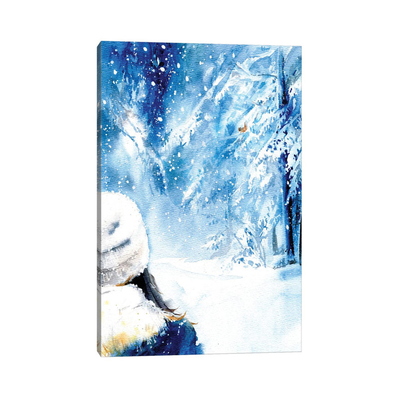 Winter Tale by Marina Ignatova - Wrapped Canvas Print, 20.32 cm H x 30.48 cm W