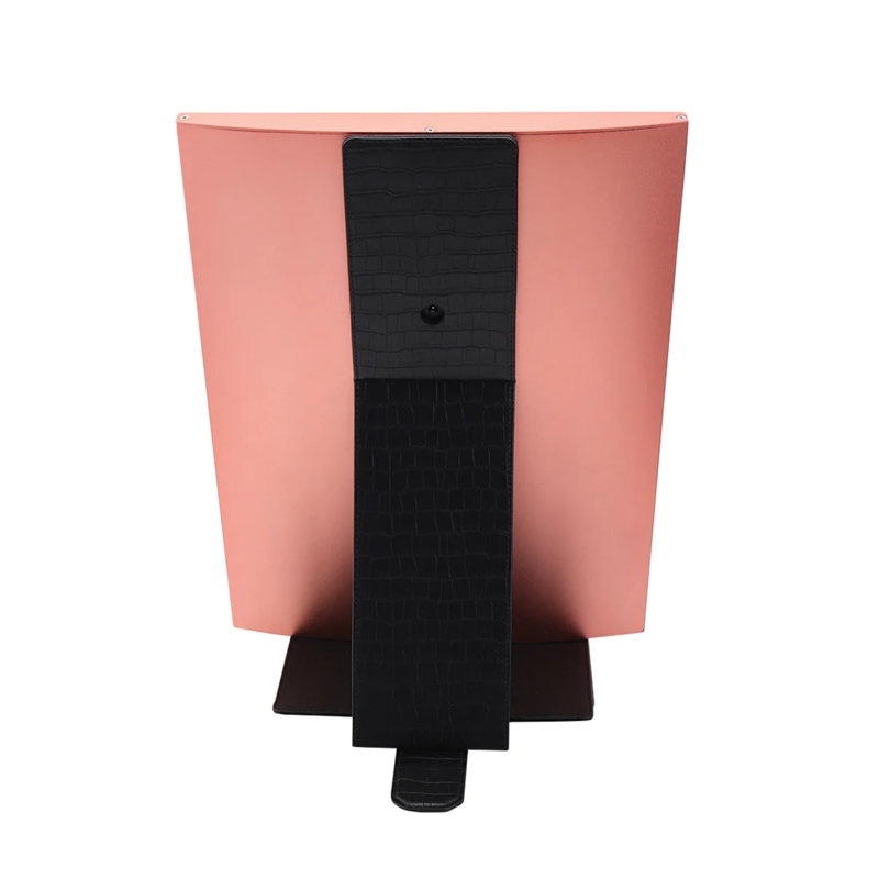 Miroir de maquillage Lumiere Touch Pad Pro, petit miroir rectangulaire avec ampoules Hollywood et capteur tactile, Rose