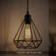 1 - Light Black Geometric Pendant-1605466577