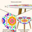 Ensemble de 2 tables basses gigognes Triangle