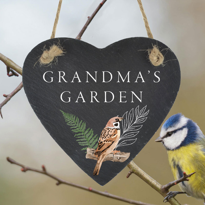 Formaran Stone Birds Garden Sign