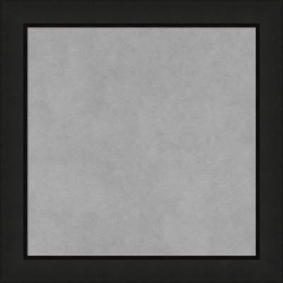 Midnight Black Narrow Framed Magnetic Board