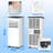 Electactic 8,000 Btu Portable Air Conditioner ,4-In-1 Cooling Portable Ac Cools Up To 350 Sq.ft With Led Display/Remote/24Hrs Timer For Home/Office/Dorms