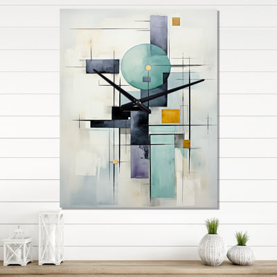 Jerilee - Abstract Wall Clock