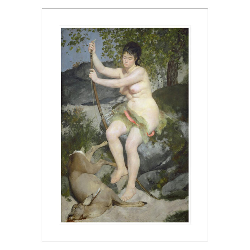 «Diana» par Pierre-Auguste Renoir, impression giclée encadrée, H 29,5 po x l 21,56 po
