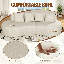 Modulaire courbé 3 places - mousse moulée par compression, modulaire-663930202