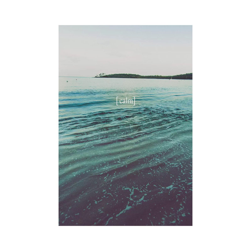 Grow Calm I by Urban Epiphany - Print on Canvas, Wrapped Canvas, 20.32 cm H x 30.48 cm W