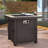 Sterling Square SLATE Propane Smokeless Fire Pit Table with Hidden Fuel Tank