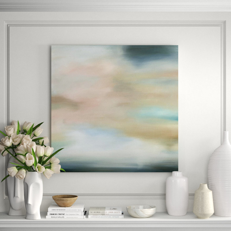 Air And Dreams Painting by Beverly Fuller, Brush Gel, 40" H x 40" W
