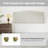 Queen/Full Size Wall Mounted Headboard for Adjustable Bed, Linen Tufted Upholstered with Sturdy Wooden Legs-1882684304