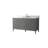Laval 60" Single Sink Freestanding Bathroom Vanity with Engineered Marble Top-105275191-105275186