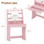Tamme Dressing Table with Mirror-1096435013
