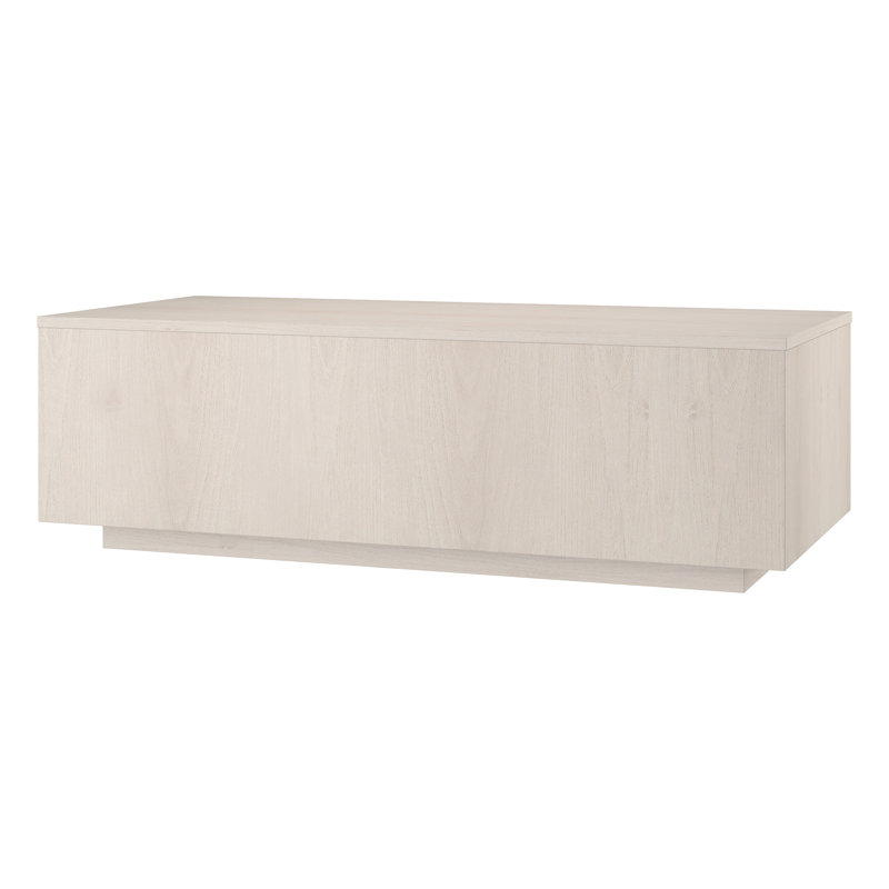 Ferrigno Solid Coffee Table, Alder White