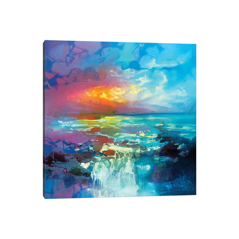 Fleeting Glow by Scott Naismith - Wrapped Canvas Painting, 45.72 cm H x 45.72 cm W x 3.175 cm D