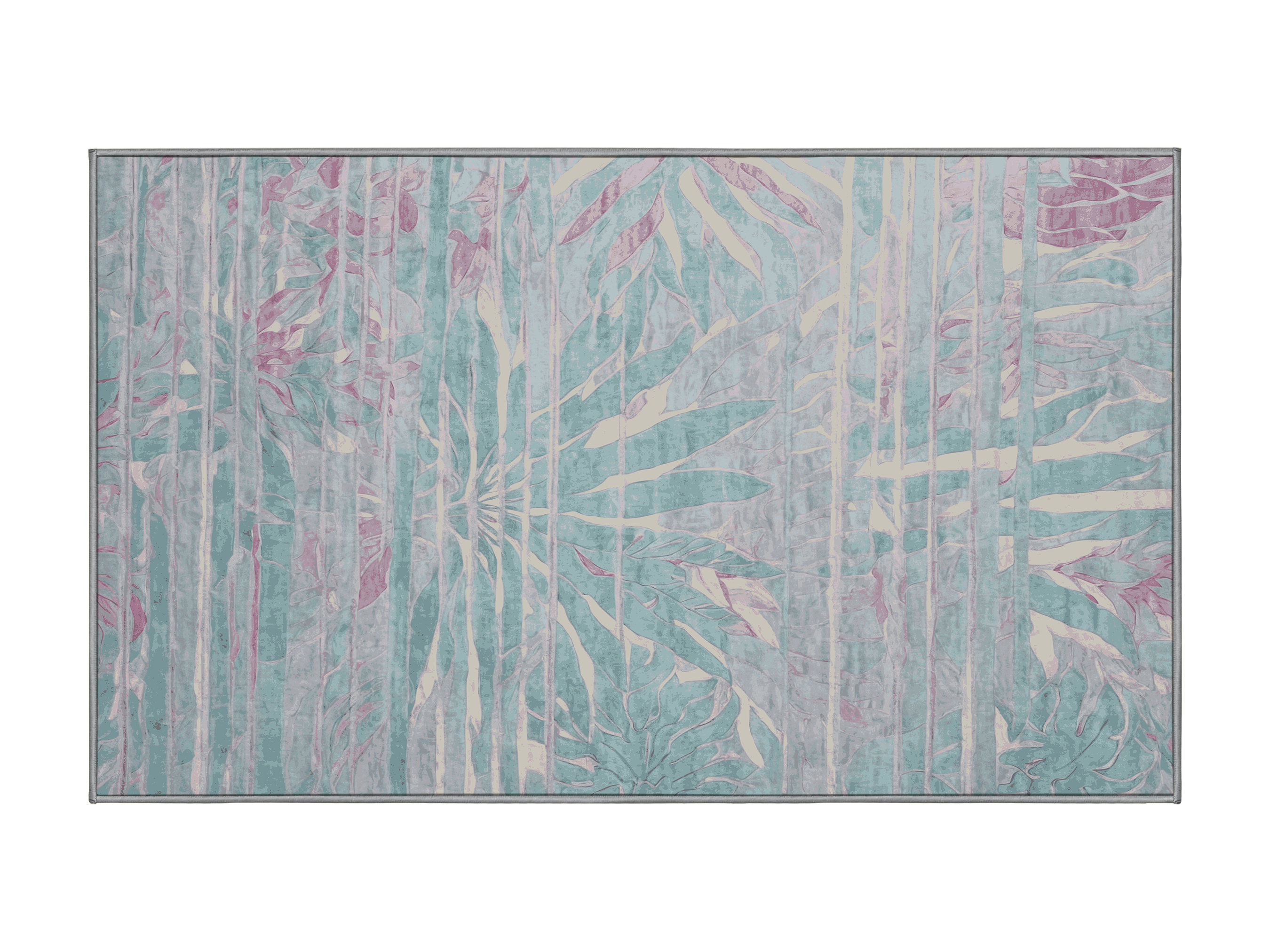 Bayou Breeze Machine Washable Gray Area Rug | Wayfair